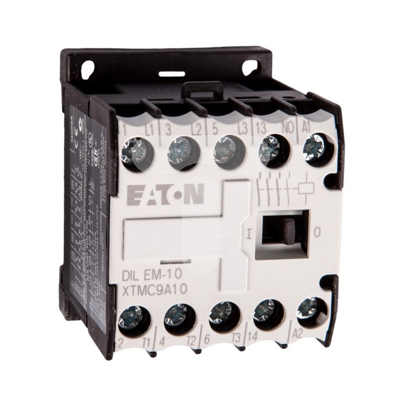 Contactor, 9 A, Panel, 690 VAC, 3PST, 3 Pole, 4 kW