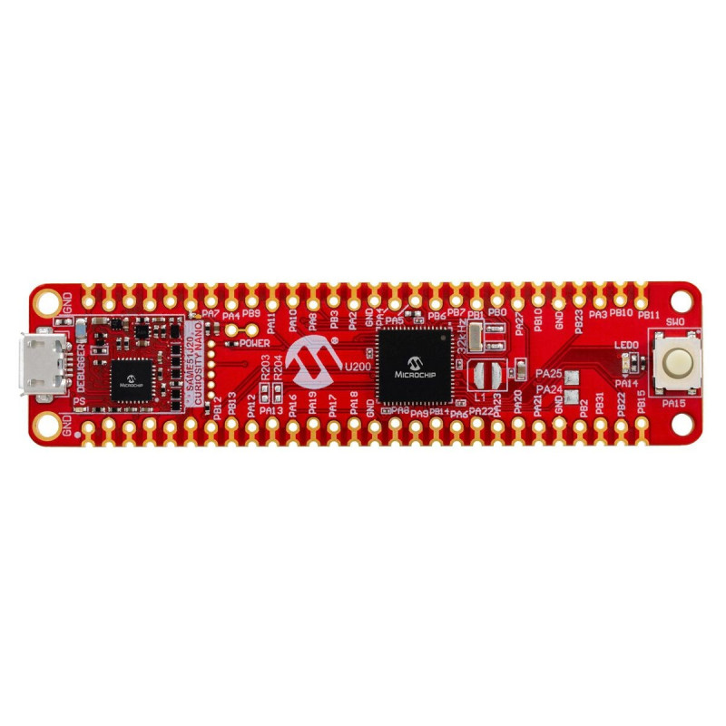 Microchip (EV76S68A) Evaluation Kit, SAME51J20A, 32 bit, ARM Cortex-M4F