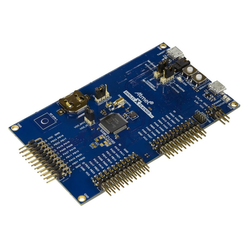 Microchip (ATSAML21-XPRO-B) Evaluation Kit, ATSAML21J18B MCU