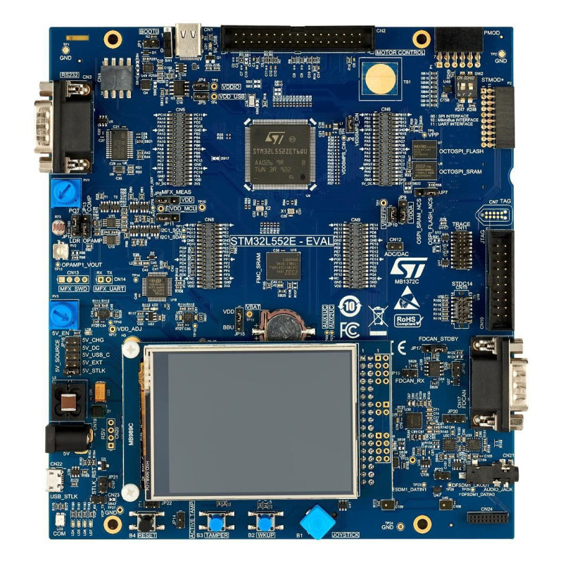 STMicroelectronics (STM32L552E-EV) Eval Board ARM C9ortex-M33F