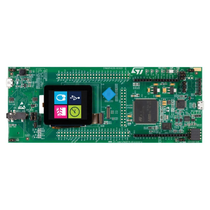 STMicroelectronics (STM32F412G-DISCO) Development Kit, STM32F412ZG MCU