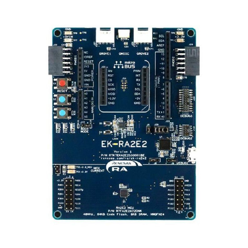 Renesas (RTK7EKA2E2S00001BE) Evaluation Kit For RA2E2 MCU Group