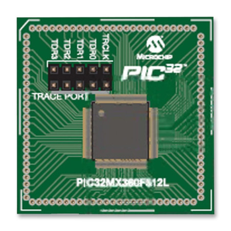 Microchip (MA320002) Daughter Board, PIC32MX450/470 Plug In Module