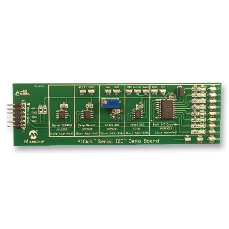 Microchip (PKSERIAL-I2C1) Demonstration Board, PICkit Serial I2C