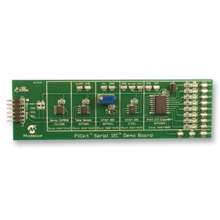 Microchip (PKSERIAL-I2C1) Demonstration Board, PICkit Serial I2C