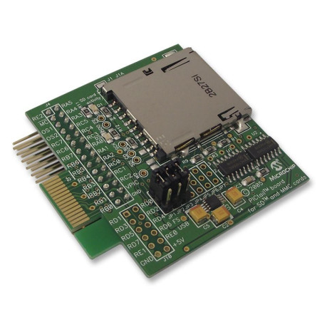 Microchip (AC164122) Daughter Board, PICtail, For SD & MMC Card