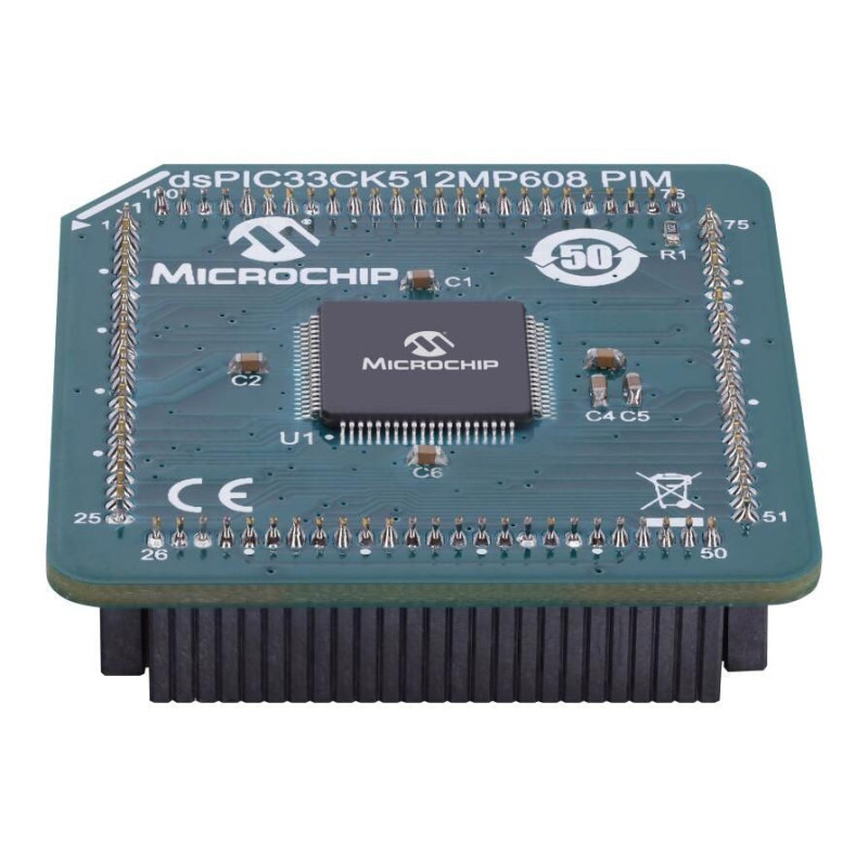 Microchip (EV09H41A) Plug-In Module, dsPIC33CK512MP608