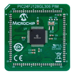 Microchip (MA240040)  Plug-In Module, PIC24FJ128GL306