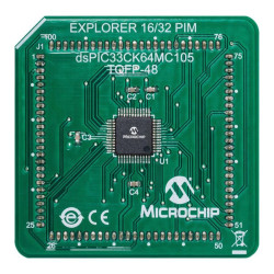 Microchip (MA330052) Plug-in Module, dsPIC33CK64MC105