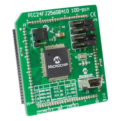 Microchip (MA240038) Daughter Board, PIC24FJ256GB410 Plug-In Module