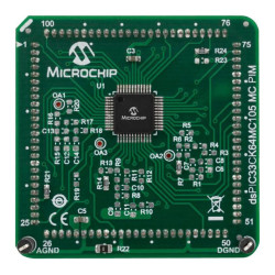 Microchip (MA330051-1) Plug-in Module, dsPIC33CK64MP105