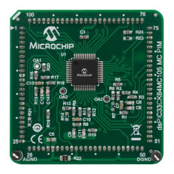 Microchip (MA330051-2) Plug-in Module, dsPIC33CK64MC105