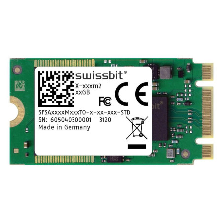 SwissBit (SFSA020GM1AO1TO-I-6B-11P-STD) SSD, 3D pSLC, Internal, 20GB