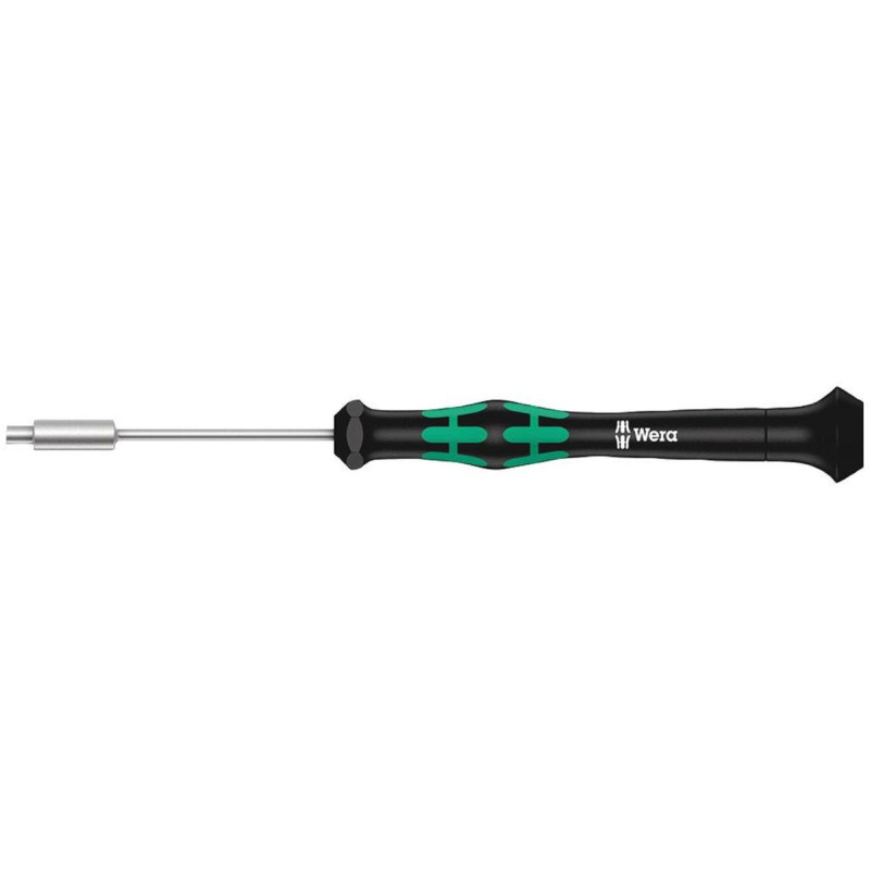 Wera (05118112001) Nut driver, Micro, 2.5 mm Drive, 60 mm Blade, 157 mm