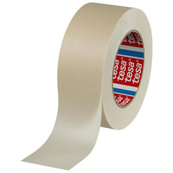 Tesa(04330-00025-00) Masking Tape, Crepe Paper, 50 mm x 50 m