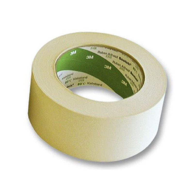 3M (1104 100MM) Masking Tape, Crepe Paper, 100 mm x 50 m