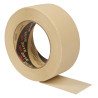 3M (201E 48MM) Masking Tape, Crepe Paper, Cream, 48 mm x 50 m