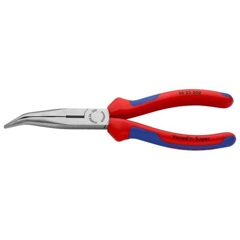 Knipex (26 22 200) Cutter, Snipe Nose, Side, 200 mm, 3.2 mm, 61 °