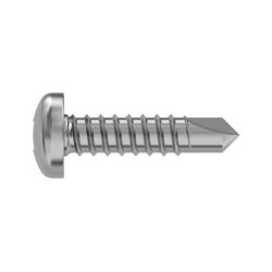 TR Fastenings (4.2 X 25 PUSTDX Z100 UNSERRATED DIN7504) Pan Head Screws