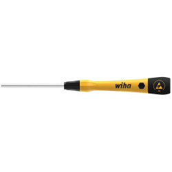 Wiha (43689) Hex Nut Driver, 4mm, 160mm, ESD