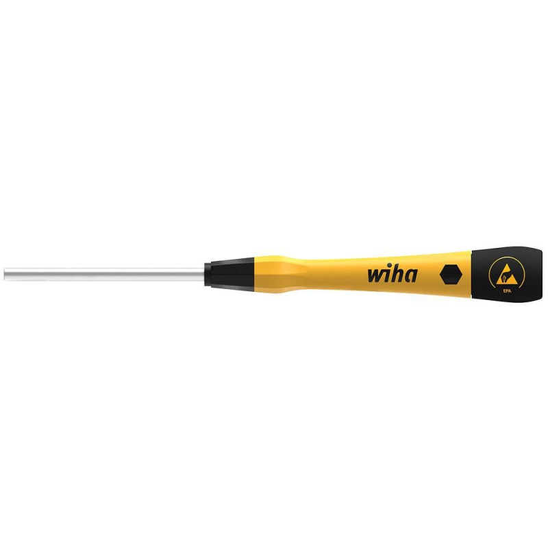 Wiha (43689) Hex Nut Driver, 4mm, 160mm, ESD