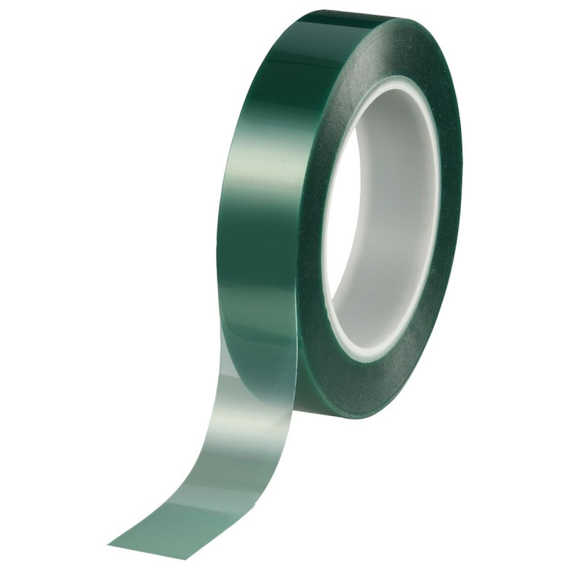 Tesa (50600-00000-00) Masking Tape, PET (Polyester), Green, 25 mm x 66 m