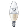 Philips (55599600) LED Light Bulb, Candle, E14 / SES, Warm White