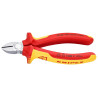 Knipex (70 06 140) Cutter, Diagonal, 140 mm, Edge, 4 mm, 62 °