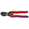 Knipex (72 62 200) Cutter, High Leverage, Angled, 200 mm, Flush, 6 mm, 59 °