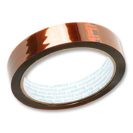 3M (92 19MM) Insulation Tape  Polyimide Film, Amber, 19.05 mm x 33 m