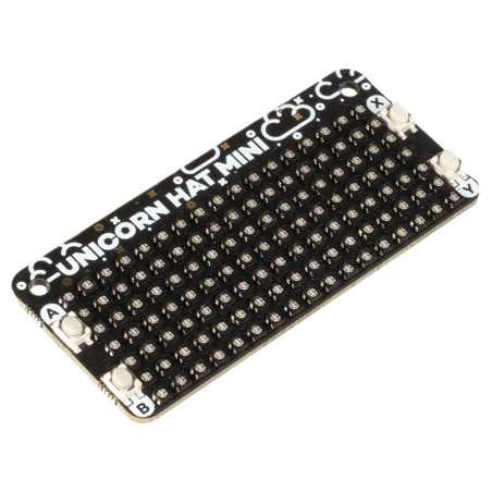 Pimoroni (PIM498) Unicorn HAT Mini Board, One Hundred RGB LED