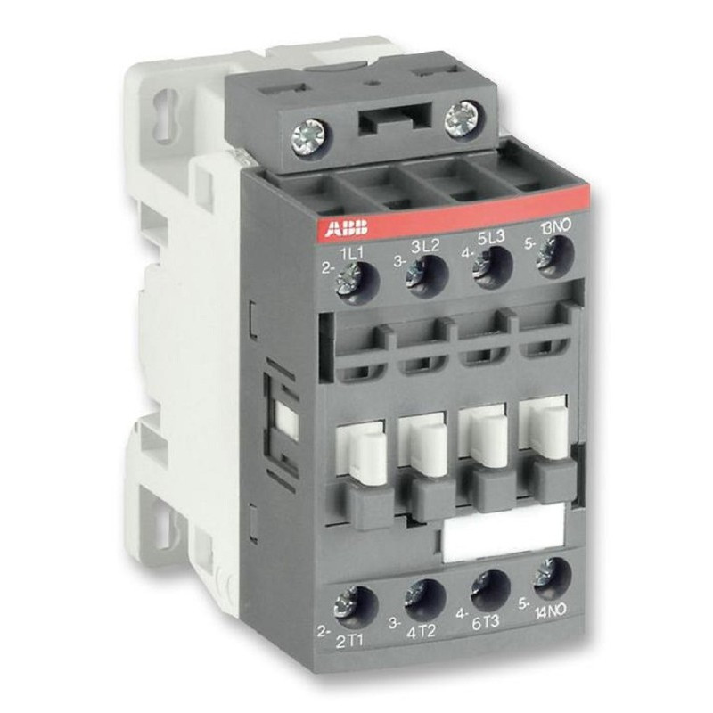 Contactor, 33 A, DIN Rail, 250 V, 3PST-NO, 3 Pole, 15 kW