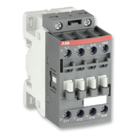 Contactor, 33 A, DIN Rail, 250 V, 3PST-NO, 3 Pole, 15 kW