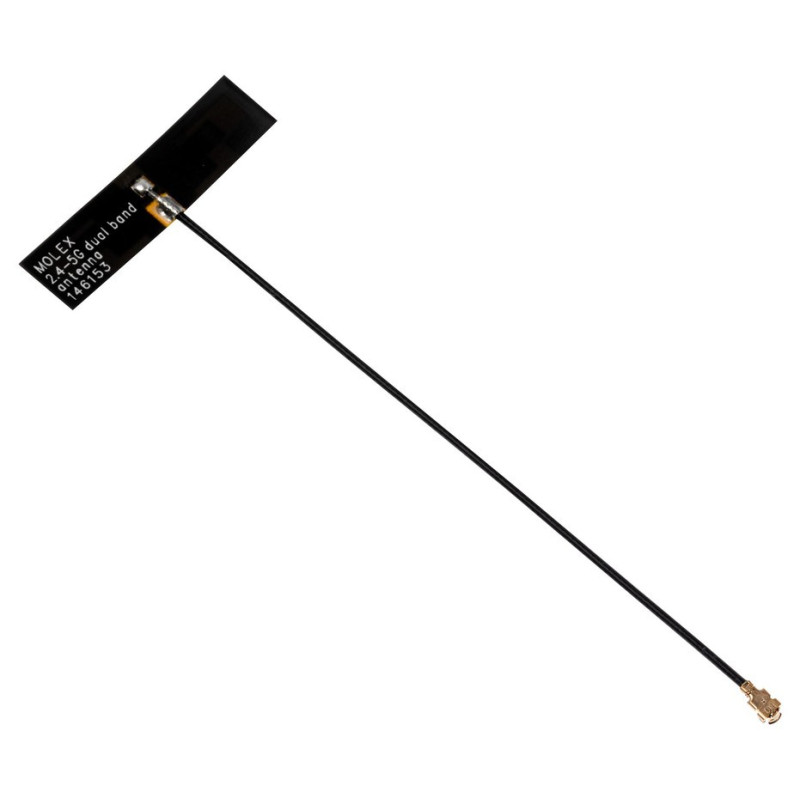 Antenna, WiFi, 4.9 GHz to 5.93 GHz, 4 dBi Gain, 50 ohm