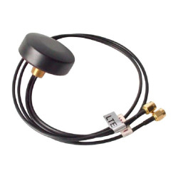 Antenna Puck, Screw, LTE & WiFi, 1.88 GHz to 2.635 GHz, 2 dBi, Cable 0.5m