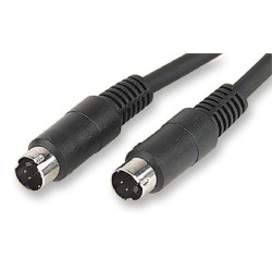 Pro Signal AV00948 Audio / Video Cable Assembly, Mini-DIN Plug, 4 Way