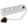 High Surge Protection 8 Way Multi-plug with R30 000 Warranty