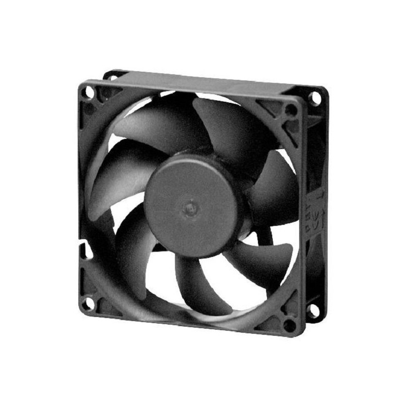 Multicomp MC002711 Axial Fan, 24 V, DC, 80 mm, 25 mm, 37 cu.ft/min