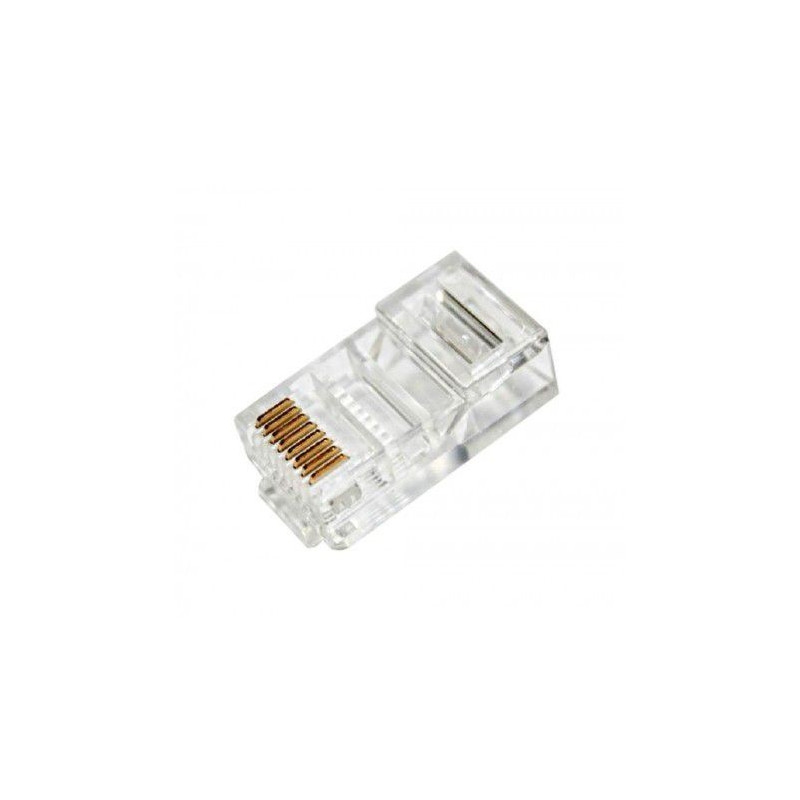 RJ45 Cable Connectors - 100 Pieces