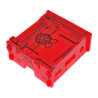 Raspberry PI 3 Model A+ Enclosure in Transparent Acrylic - Red