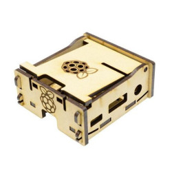 Raspberry PI 3 Model A+ Enclosure in Transparent Acrylic - Brown