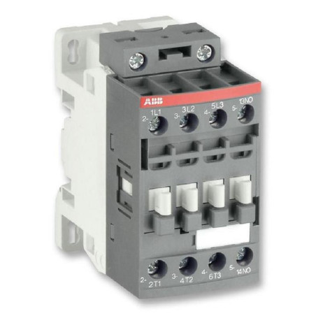 Contactor, 33 A, DIN Rail, 250 V, 3PST-NO, 3 Pole, 15 kW