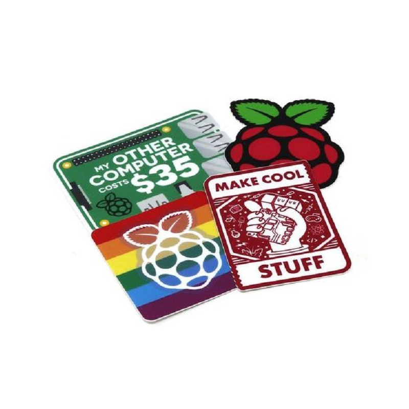 Raspberry Pi SC0537 Sticker Set