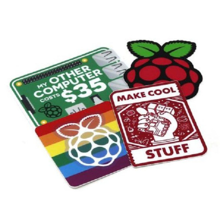 Raspberry Pi SC0537 Sticker Set