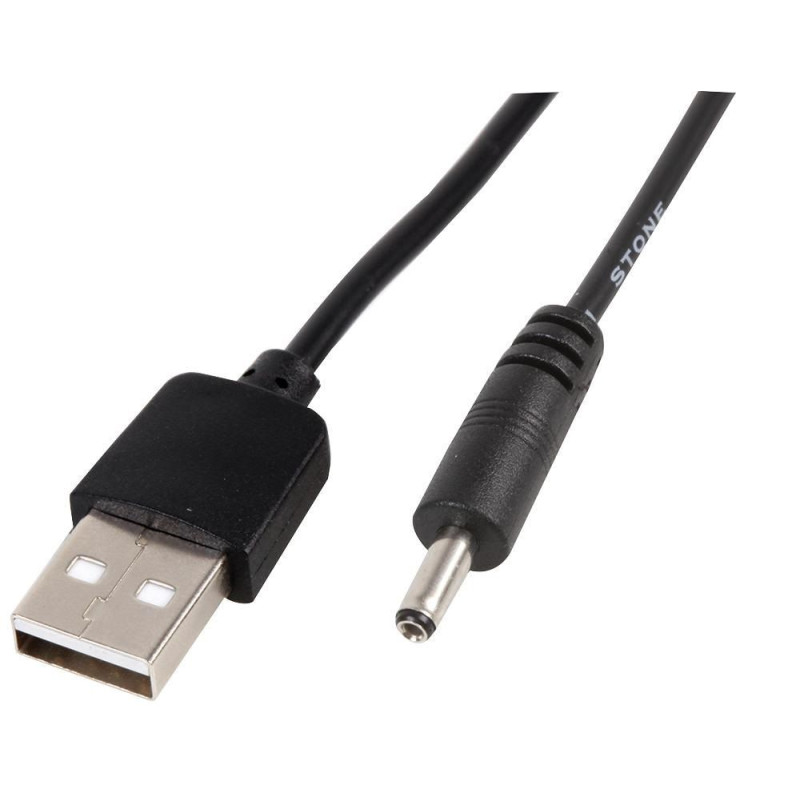 Pro Signal PSG91615 Computer Cable, USB 2.0 A Plug, Type H DC Barrel Plug