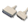 Pro Signal SS110 Computer Cable, SCSI-II, DSub Mini H/D Plug, IEEE1284 C36M