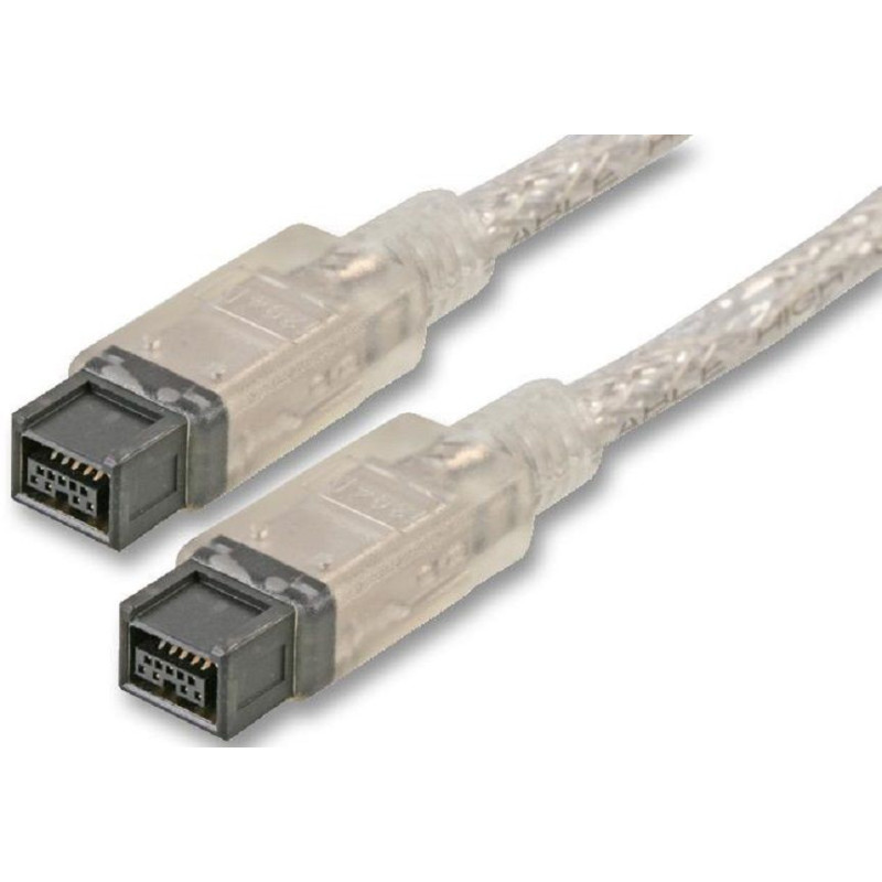 Pro Signal PSG90335 Computer Cable, IEEE 1394b FireWire Plug, 9 Way