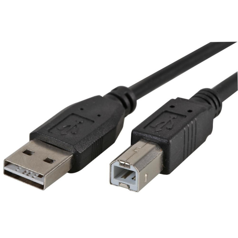 Pro Signal PSG91253 Reversible USB 2.0 A to B Lead Male to Male, 3m