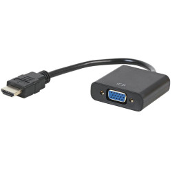 Pro Signal PSG3047 Connector Adapter, HDMI, 1 Ways, Plug, VGA, 1 Ways