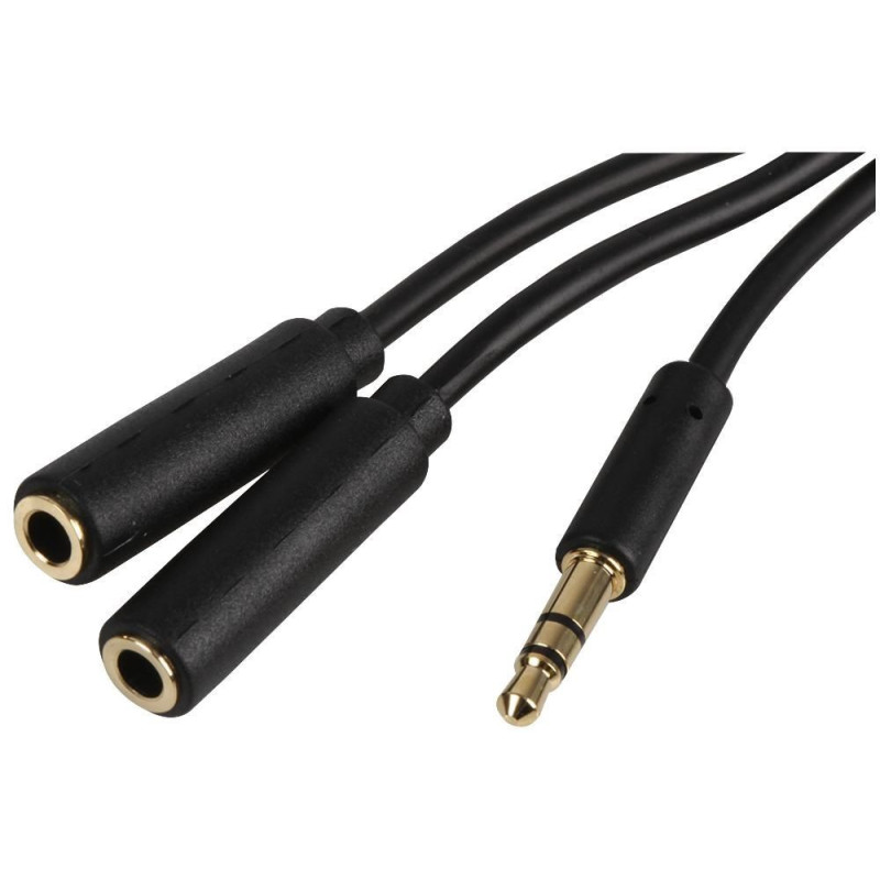 Pro Signal PSG3102-1M Audio / Video Cable Assembly, 3.28 ft, 1 m, Black